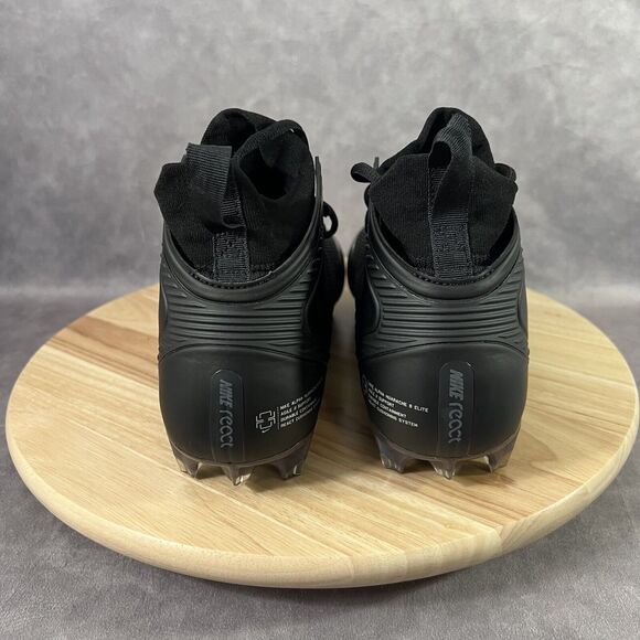 Nike Alpha Huarache 8 Elite LAX Black Lacrosse Cleat CW4447-001 Mens Size 10.5 main image 8